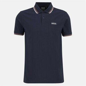 ouA[ Y gbvX |Vc Barbour International Ethan Polo Shirt Navy lCr[