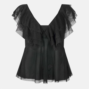 �e�b�h�x�[�J�[ ���f�B�[�X �g�b�v�X �V���c Ted Baker Wtefall Neck Tp Ld99 Black �u���b�N