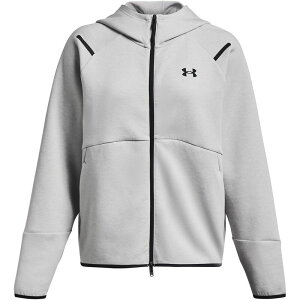 A_[A[}[ fB[X AE^[ p[J[EXEFbg t[X Under Armour Armour Unstoppable Fleece Fz Womens Mod Gray O[