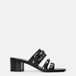 �o�����V�A�K ���f�B�[�X �V���[�Y �T���_�� BALENCIAGA Bal City Sandal Ld53 Black/Silver �u���b�N