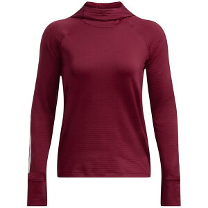 �A���_�[�A�[�}�[ ���f�B�[�X �A�E�^�[ �p�[�J�[�E�X�E�F�b�g �p�[�J�[ Under Armour Armour Ua Le Cw Balaclava Hoodie Hoody Womens Red ���b�h