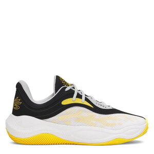 A_[A[}[ Y V[Y Xj[J[ Under Armour Curry Splash 25 Basketball Trainers Adults Black/Wht/Taxi ubN