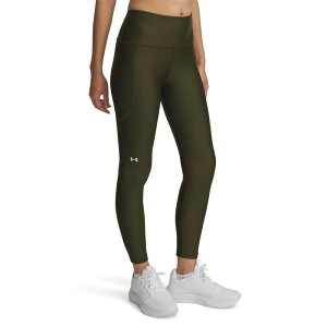 A_[A[}[ fB[X {gX n[tpcEV[c AN MX Under Armour Armour HeatGearR No-Slip Waistband Ankle Leggings Women's Expedition Grn