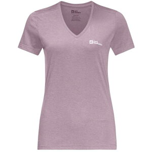 �W���b�N�E���t�X�L�� ���f�B�[�X �A���_�[�E�F�A �i�C�g�E�F�A T�V���c Jack Wolfskin Wolfskin Crosstrail T-Shirt Ladies Wild Blossom