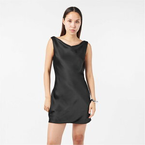 �m�[�}�J�}�� ���f�B�[�X �g�b�v�X �����s�[�X �~�j�����s�[�X �h���[�v �~�j NORMA KAMALI NK Drape Mini Dress Ld54 Black �u���b�N