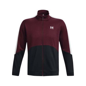 A_[A[}[ Y AE^[ WPbgEu] WPbg Under Armour Tricot Fashion Jacket Warmup Tops Black ubN