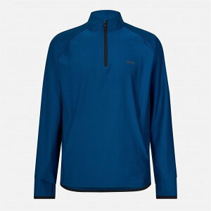 �{�X �����Y �A�E�^�[ �p�[�J�[�E�X�E�F�b�g Boss Sweat Active 10266288 01 Open Blue �u���[