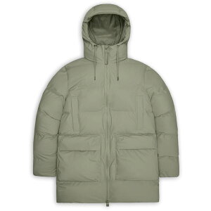 ���C���Y �����Y �A�E�^�[ �W���P�b�g�E�u���]�� �W���P�b�g Rains Alta Long Puffer Cargo Jacket Drift 108