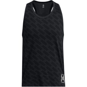 A_[A[}[ Y gbvX Vc xXg Under Armour Armour Ua Run Anywhere Singlet Running Vest Mens Black ubN