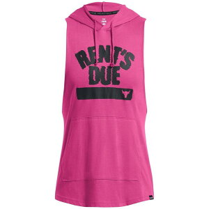 A_[A[}[ Y gbvX Vc xXg Under Armour Armour Ua Pjt Rck Rents Due Sl Hd Gym Vest Mens Pink sN
