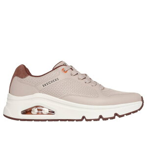 �X�P�b�`���[�Y �����Y �V���[�Y �X�j�[�J�[ ���U�[ Skechers Leather With Deco Stitch Fashion La Low-Top Trainers Mens Taupe �g�[�v