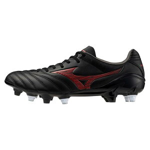 ~Ym Y V[Y u[cECu[c Mizuno Monarcida Neo 3 Elite Adults Rugby Boots Black/Red ubN