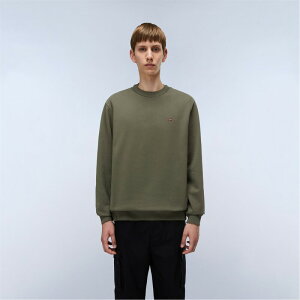 �i�p�s�� �����Y �A�E�^�[ �p�[�J�[�E�X�E�F�b�g �X�E�F�b�g �V���c Napapijri Balis Summer Sweatshirt Tea Leaf