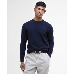 ouA[ Y AE^[ jbgEZ[^[ N[lbN XEFbg Vc Barbour Essential Crew Neck Sweatshirt Navy lCr[