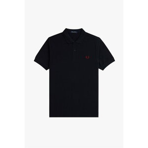 �t���b�h�y���[ �����Y �g�b�v�X T�V���c �|���V���c Fred Perry Plain Polo Shirt Navy V73 �l�C�r�[