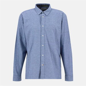 �o�u�A�[ �����Y �g�b�v�X �V���c ���� Barbour Sealane Relaxed Long-Sleeved Shirt Sky BL32