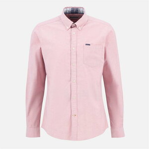 �o�u�A�[ �����Y �g�b�v�X �V���c ���� Barbour Marsden Tailored Long-Sleeved Shirt Earth Pink �s���N