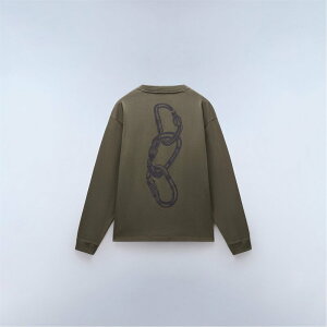 �i�p�s�� �����Y �g�b�v�X T�V���c NAPAPIJRI Napa S-Coldirai LS Mens Tea Leaf