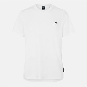 [XibN Y gbvX TVc White 160 MOOSE KNUCKLES Moose Crescent Tee Sn54