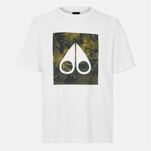 [XibN Y gbvX TVc White 160 MOOSE KNUCKLES Moose Hemlock Tee Sn54