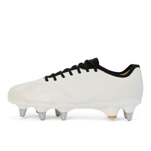 �J���^�x���[ �����Y �V���[�Y �u�[�c�E���C���u�[�c Canterbury Stampede Groundbreak Pro Mens Soft Ground Rugby Boots White �z���C�g