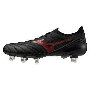 �~�Y�m �����Y �V���[�Y �u�[�c�E���C���u�[�c Mizuno Morelia Neo IV Elite Adults Soft Ground Rugby Boots Black/Red/Black �u���b�N