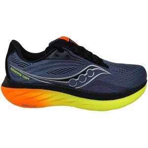�T�b�J�j�[ �����Y �V���[�Y �X�j�[�J�[ Saucony Ride 18 Running Shoes Mens Shadow/Vizi
