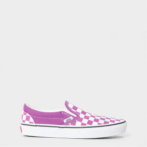 oY fB[X V[Y Xj[J[ Vans Classic Slip-On Color Theory Checke Canvas Trainers Unisex Adults Willowherb `FbN