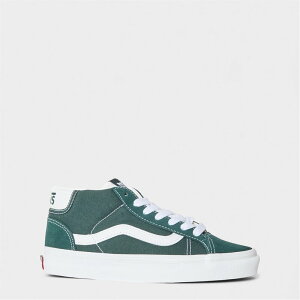 oY fB[X V[Y Xj[J[ Vans Ua Mid Skool 37 Darkest Spruce/True High-Top Trainers Unisex Adults Spruce/White zCg