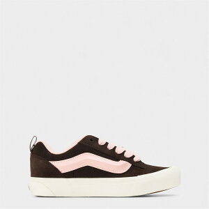 oY fB[X V[Y Xj[J[ Vans Knu Skool Pop Sepia Rose Canvas Trainers Unisex Adults Sepia Rose