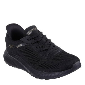 XPb`[Y fB[X V[Y Xj[J[ Skechers Bobs Squad Chaos-Current Muse Slip On Trainers Womens Black ubN