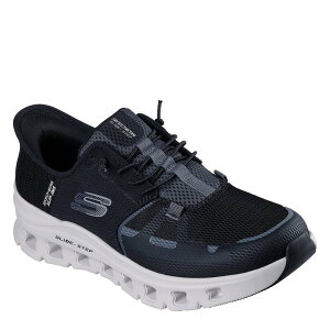 �X�P�b�`���[�Y �����Y �V���[�Y �X�j�[�J�[ Skechers Glide-Step Pro Slip On Runners Mens Black/White �z���C�g