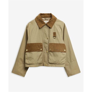 �o�u�A�[ ���f�B�[�X �A�E�^�[ �W���P�b�g�E�u���]�� �W���P�b�g Barbour Phoebe Casual Jacket Military Brown �u���E��