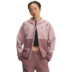 A_[A[}[ fB[X AE^[ p[J[EXEFbg t[X Under Armour Armour Unstoppable Fleece Fz Womens Tourmaline Pink sN