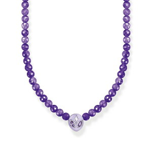 g[}XT{ fB[X ANZT[ lbNXE`[J[Ey_ggbv [X Thomas Sabo Alien Bead Necklace Silver Vo[