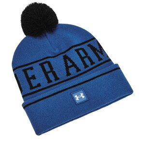 A_[A[}[ Y ANZT[ Xq Under Armour Armour M Halftime Pom Beanie Beany Mens Blue u[