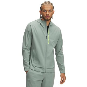 A_[A[}[ Y AE^[ WPbgEu] WPbg Under Armour Armour Outrun The Storm Jacket Running Mens Green O[
