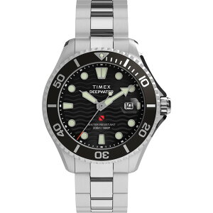 yz ^CbNX Y rv ANZT[ Timex Deepwater Sn62 Black/Silver
