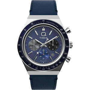 ^CbNX Y ANZT[ rv Timex Q Chrono Sn62 Blue/Silver u[