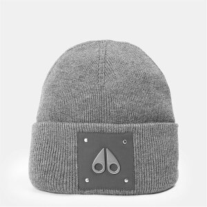 [XibN Y ANZT[ Xq Cement 1542 MOOSE KNUCKLES Moose Lrg Lgo Beanie Sn61