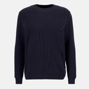 ouA[ Y AE^[ jbgEZ[^[ jbg Barbour Casey Cable-Knit Jumper Navy lCr[