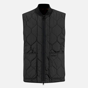 ouA[ Y AE^[ xXg W BARBOUR Re-Engineered Utility Liddesdale Gilet Black BK12 ubN