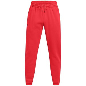 A_[A[}[ Y {gX JWApc t[X Under Armour Essential Fleece Jogger Red bh