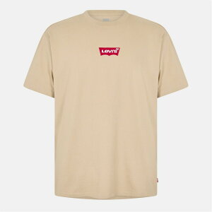 ���[�o�C�X �����Y �g�b�v�X T�V���c �v�����g Levis Orig Backprint Sn54 Beige �x�[�W��