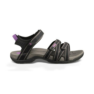 �e�o ���f�B�[�X �V���[�Y �T���_�� Teva Tirra Walking Sandal Womens Black/Grey �u���b�N