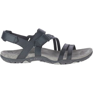 ������ ���f�B�[�X �V���[�Y �T���_�� Merrell Sandspur Walking Sandals Womens Black �u���b�N
