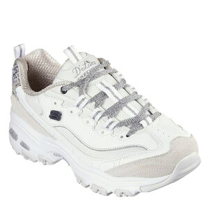 XPb`[Y fB[X V[Y Xj[J[ Skechers Dlite Chic Ld54 White/Multi zCg
