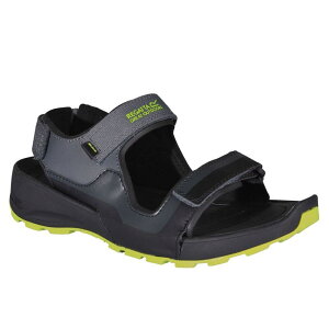 Kb^ Y V[Y T_ Black/Lime Regatta Samaris Sandal