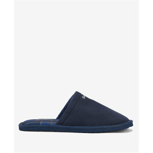 �o�u�A�[ �����Y �V���[�Y �T���_�� Barbour Everitt Mule Slippers Navy �l�C�r�[