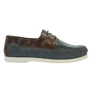 �W���b�N �E�B���X �����Y �V���[�Y �X�j�[�J�[ ���U�[ Jack Wills Leather Boat Shoes Blue �u���[